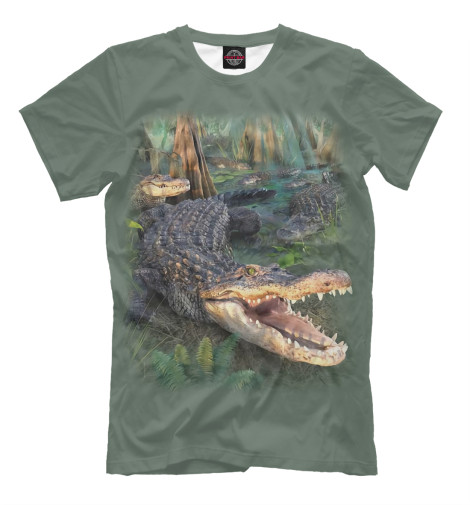 

Мужская футболка Крокодилы