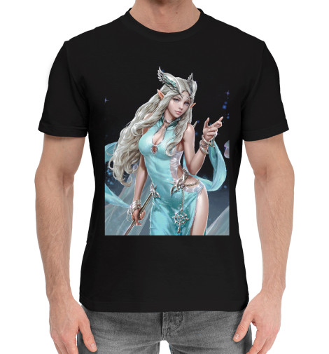 

Мужская хлопковая футболка Эльфея