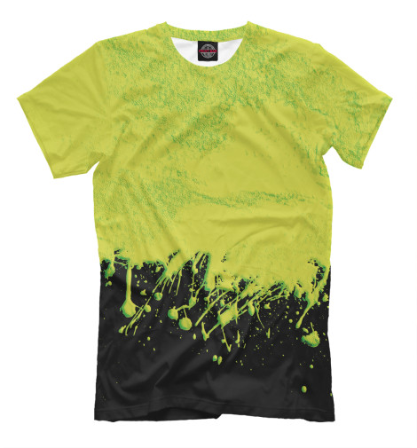 

Мужская футболка Неоновые брызги краски