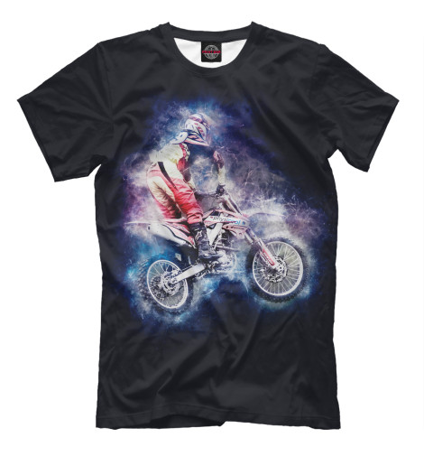 

Мужская футболка Мотоциклист