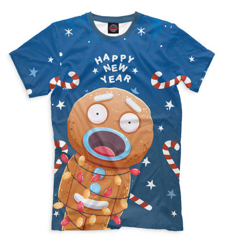 

Мужская футболка Happy New Year