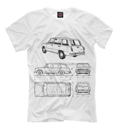 

Мужская футболка ВАЗ 2102 '71