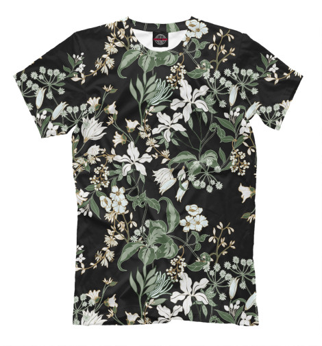 

Мужская футболка Полевые цветы