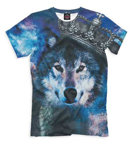 

Мужская футболка Волк