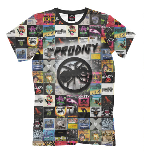 

Мужская футболка Prodigy All Albums