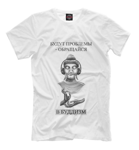 

Мужская футболка Будда
