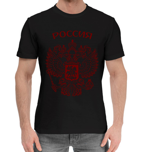 

Мужская хлопковая футболка Россия