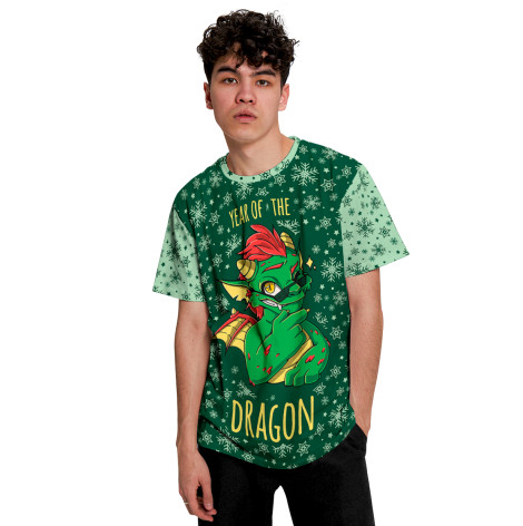 

Мужская футболка Year of the dragon