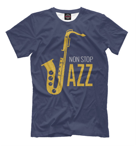 

Мужская футболка Non stop Jazz