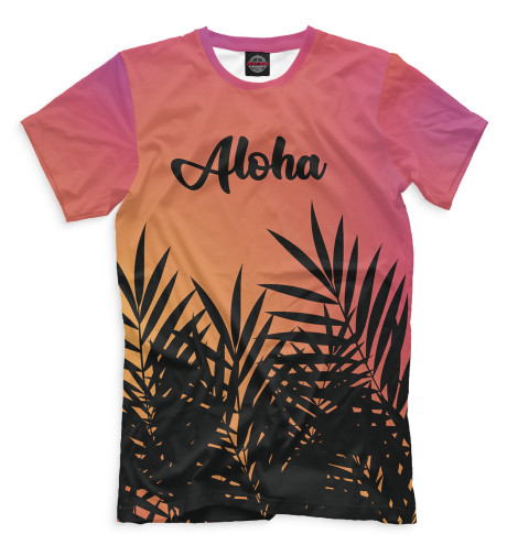 

Мужская футболка Aloha