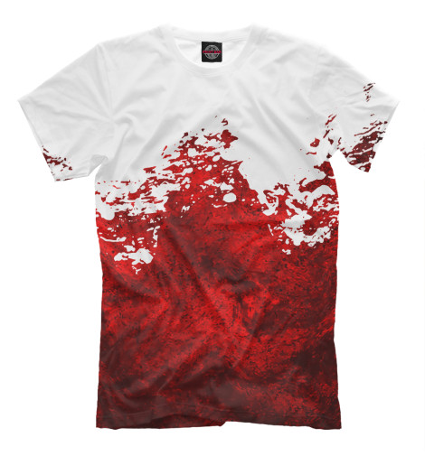 

Мужская футболка Кровавые брызги