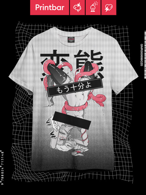 

Мужская футболка Хентай