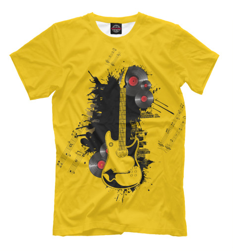 

Мужская футболка Электрогитара