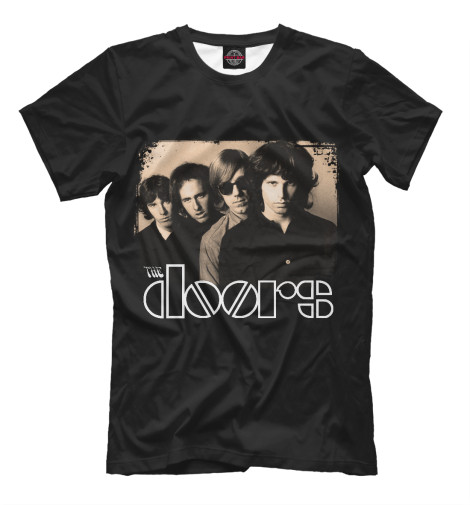 

Мужская футболка группа The Doors и Джим Моррисон