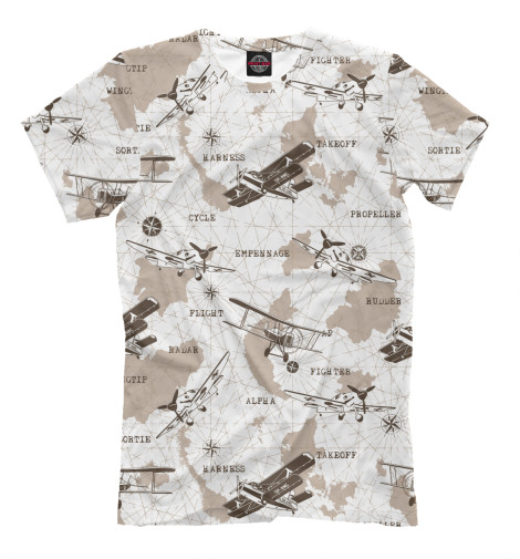 

Мужская футболка Самолеты