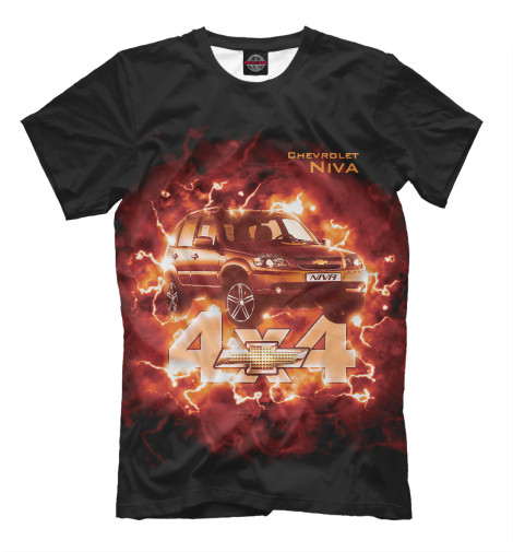 

Мужская футболка Chevrolet Niva