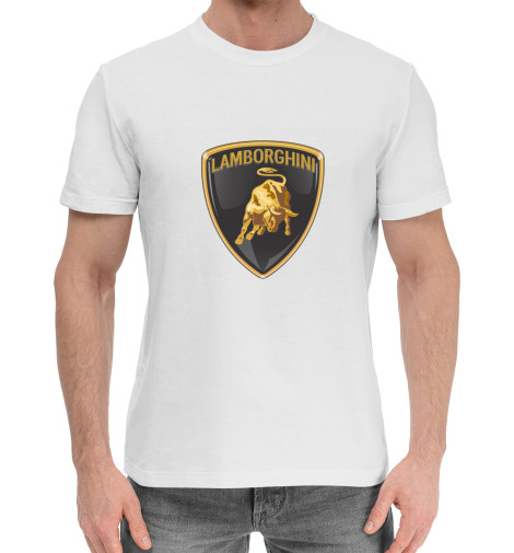 

Мужская хлопковая футболка Lamborghini
