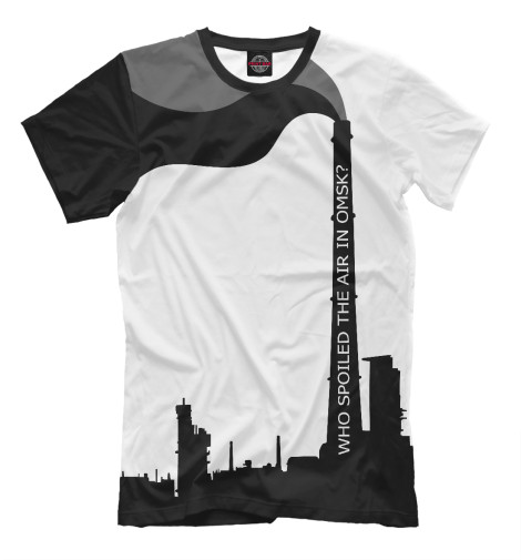

Мужская футболка Омский воздух