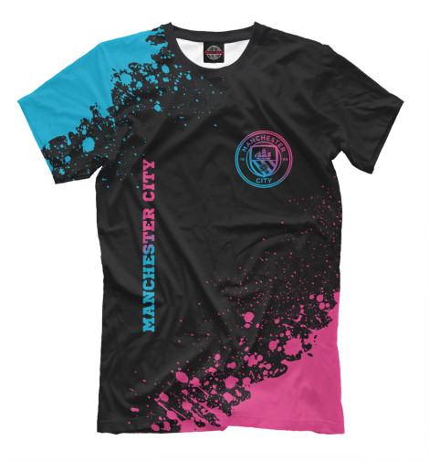 

Мужская футболка Manchester City Neon Gradient
