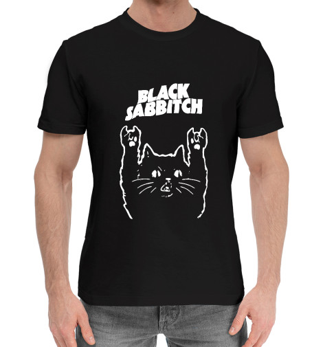 

Мужская хлопковая футболка Black Sabbath