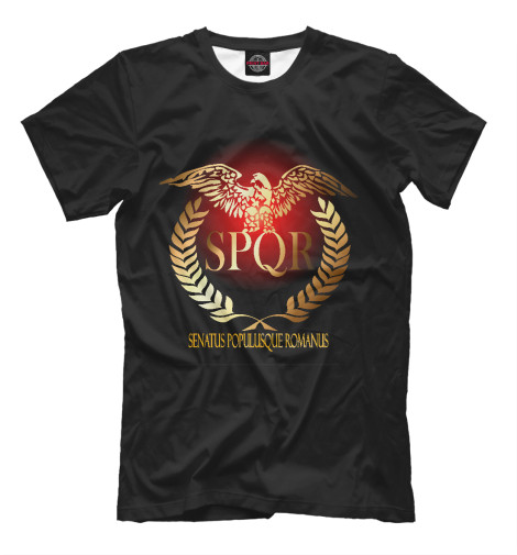 

Мужская футболка SPQR