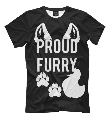 

Мужская футболка Proud Furry