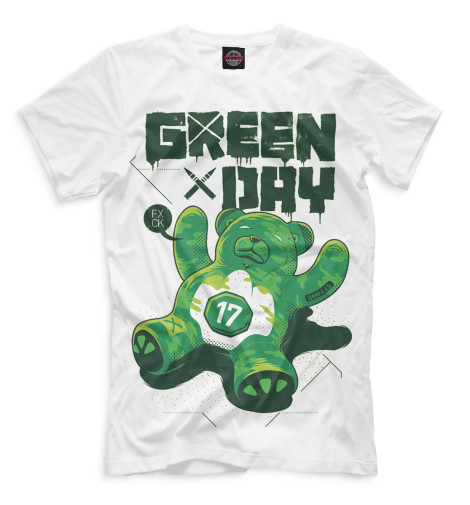 

Мужская футболка Green Day