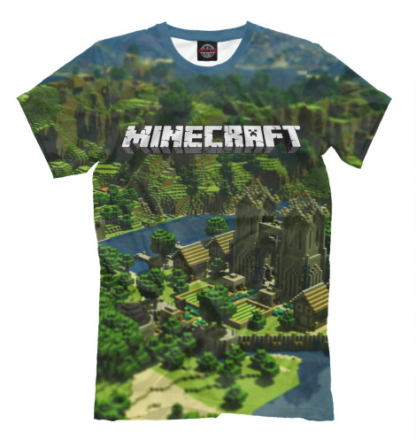 

Мужская футболка Minecraft
