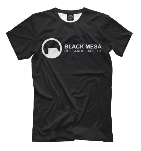 

Мужская футболка Сотрудник Black Mesa