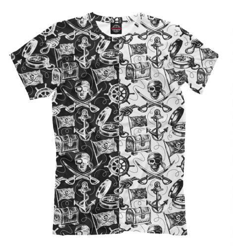 

Мужская футболка Пираты (pattern)