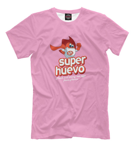 

Мужская футболка Super Huevo
