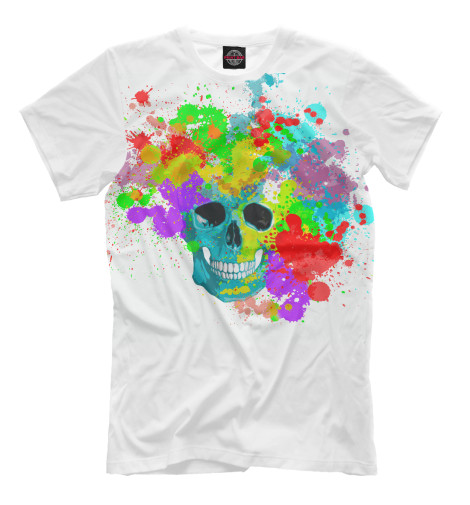 

Мужская футболка Череп