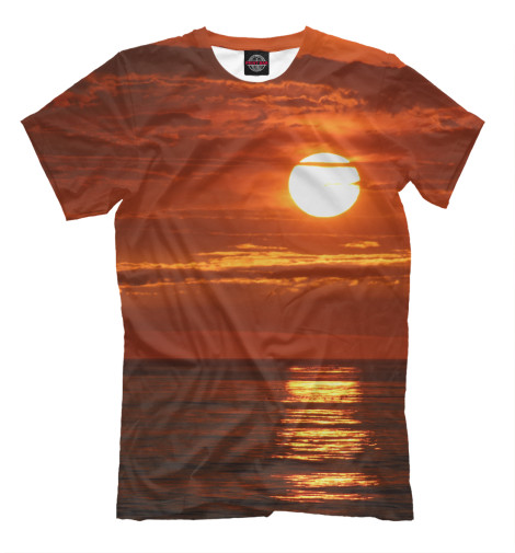 

Мужская футболка Закат