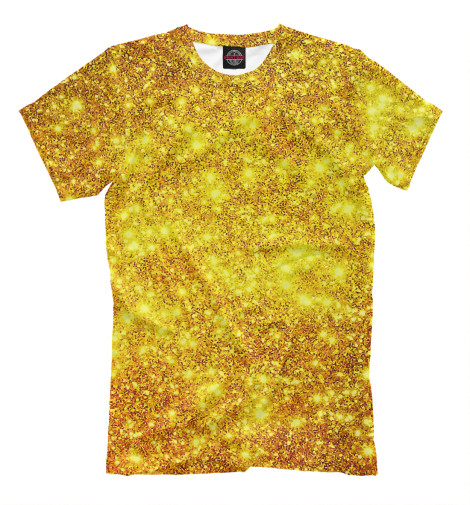 

Мужская футболка Золотой блеск