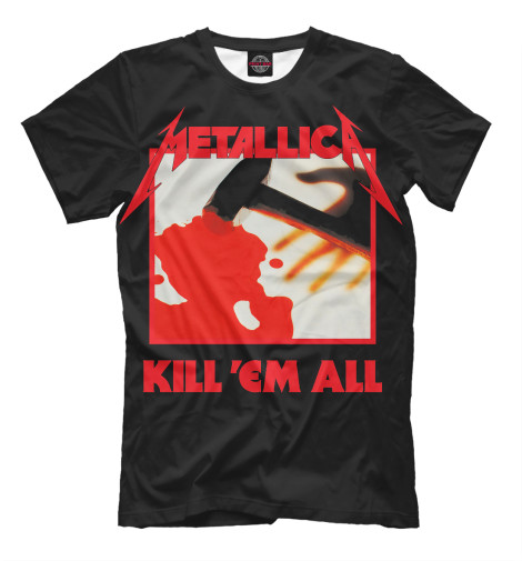 

Мужская футболка Metallica Kill ’Em All