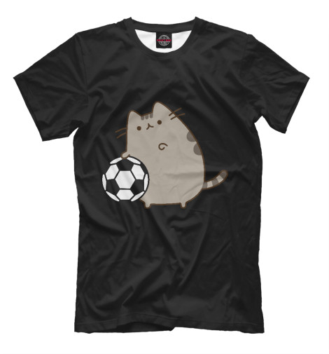 

Мужская футболка Pusheen Футболист