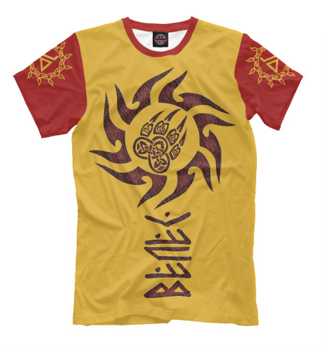 Мужская футболка Символы Велеса, Славянская символика  - купить