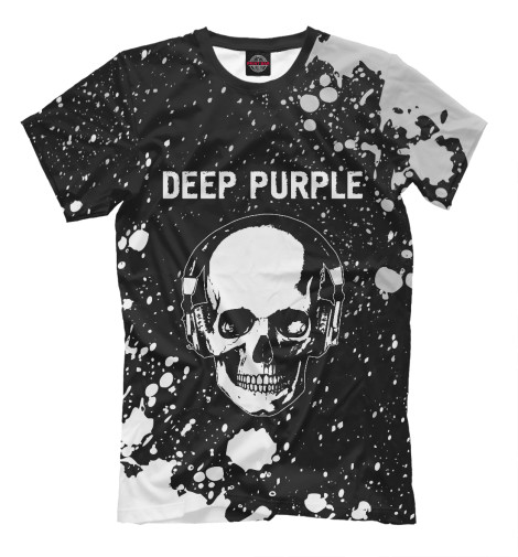 

Мужская футболка Deep Purple | Череп