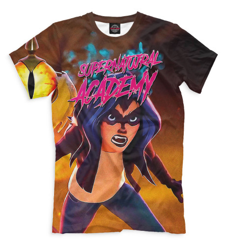 

Мужская футболка Supernatural academy