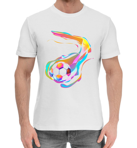 

Мужская хлопковая футболка Мяч