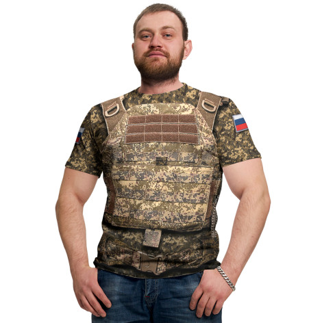 

Мужская футболка Бронежилет