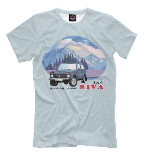 

Мужская футболка Нива 4х4