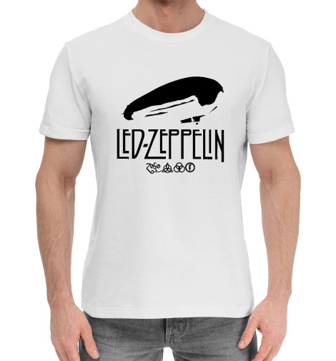

Мужская хлопковая футболка Led Zeppelin