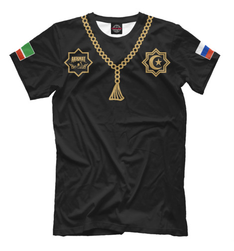 Мужская футболка Чечня Ахмат, Akhmat Fight Club  - купить
