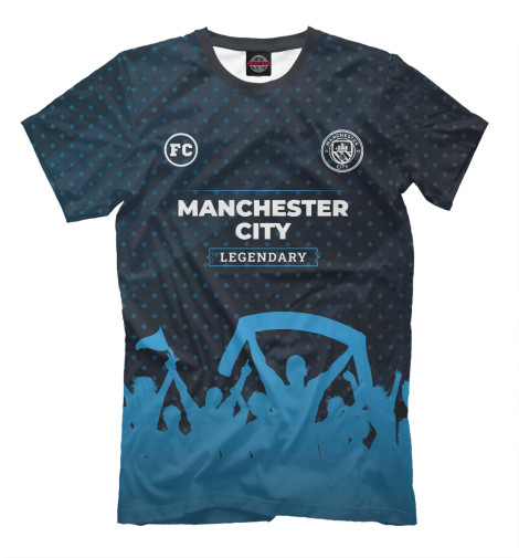 

Мужская футболка Manchester City Legendary Uniform