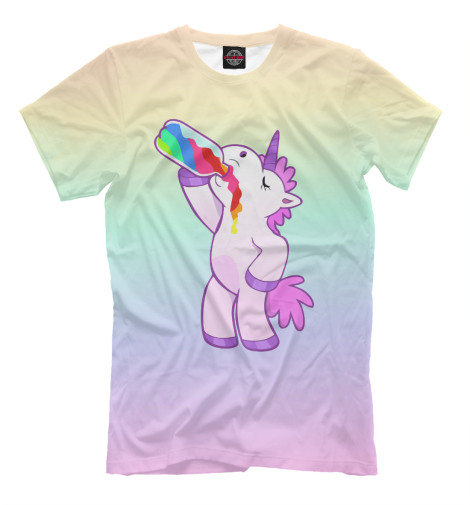 

Мужская футболка Единорог