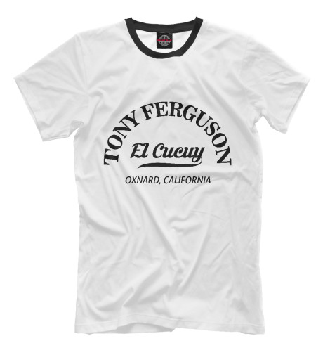 

Мужская футболка Tony Ferguson Эль Кукуй