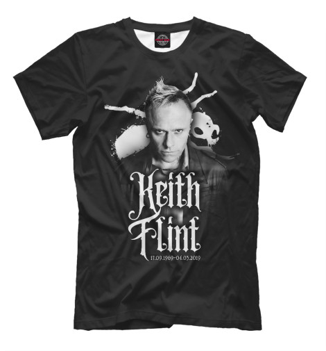 Мужская футболка Keith Flint, The Prodigy  - купить