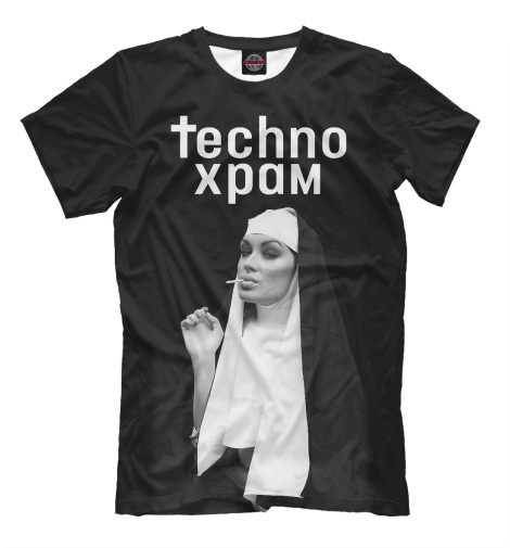 

Мужская футболка Techno храм