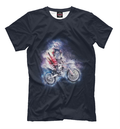 

Мужская футболка Мотокросс